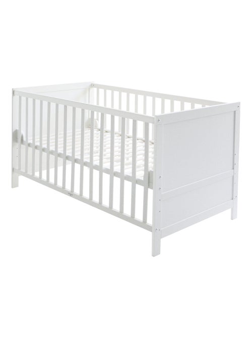 Cuna evolutiva convertible en cama infantil - Hasta 7 años - Altura ajustable - 'ROBA' - Kiabi Cuna evolutiva convertible en cama infantil - Hasta 7 años - Altura ajustable - 'ROBA' - Kiabi