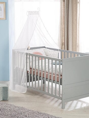 Cuna evolutiva convertible en cama infantil - Hasta 7 años - Altura ajustable - 'ROBA'