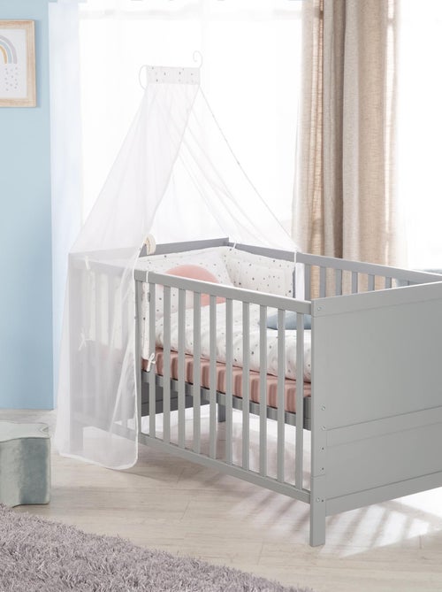 Cuna evolutiva convertible en cama infantil - Hasta 7 años - Altura ajustable - 'ROBA' - Kiabi