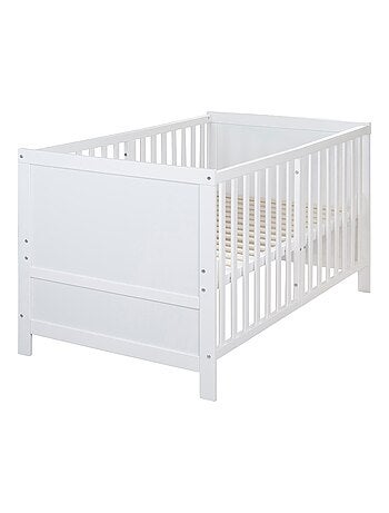 Cuna evolutiva convertible en cama infantil hasta 7 años - Altura ajustable - 'ROBA Easy Sleep'