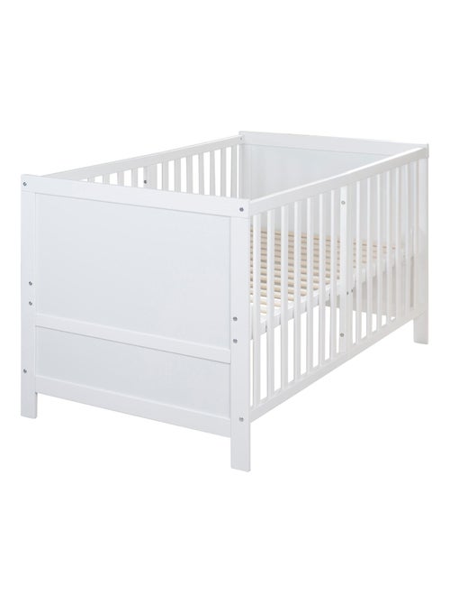 Cuna evolutiva convertible en cama infantil hasta 7 años - Altura ajustable - 'ROBA Easy Sleep' - Kiabi Cuna evolutiva convertible en cama infantil hasta 7 años - Altura ajustable - 'ROBA Easy Sleep' - Kiabi