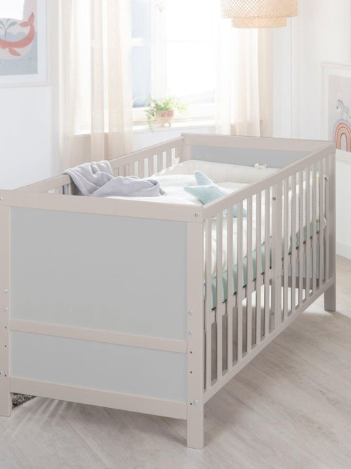 Cuna evolutiva convertible en cama infantil hasta 7 años - Altura ajustable - 'ROBA Easy Sleep' - Kiabi