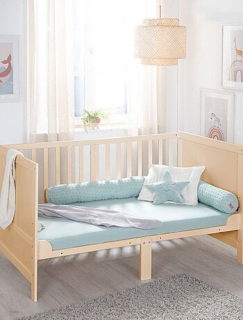 Cuna evolutiva convertible en cama infantil hasta 7 años - Altura ajustable - 'ROBA Easy Sleep'