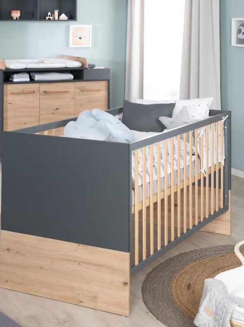 Cuna evolutiva convertible en cama infantil hasta 7 años - Altura ajustable - 'Roba lenn' - Kiabi
