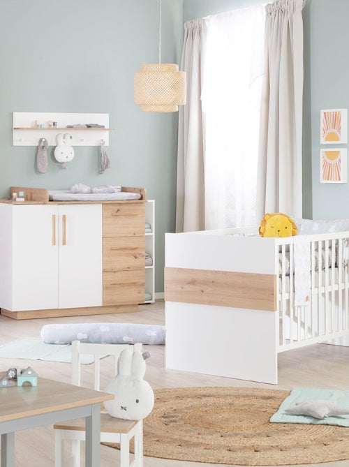 Cuna evolutiva convertible en cama infantil hasta 7 años - Altura ajustable - 'Roba lion' - Kiabi