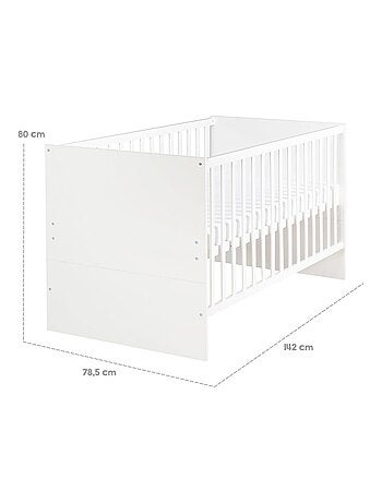 Cuna evolutiva convertible en cama infantil hasta 7 años - 'Roba anton'