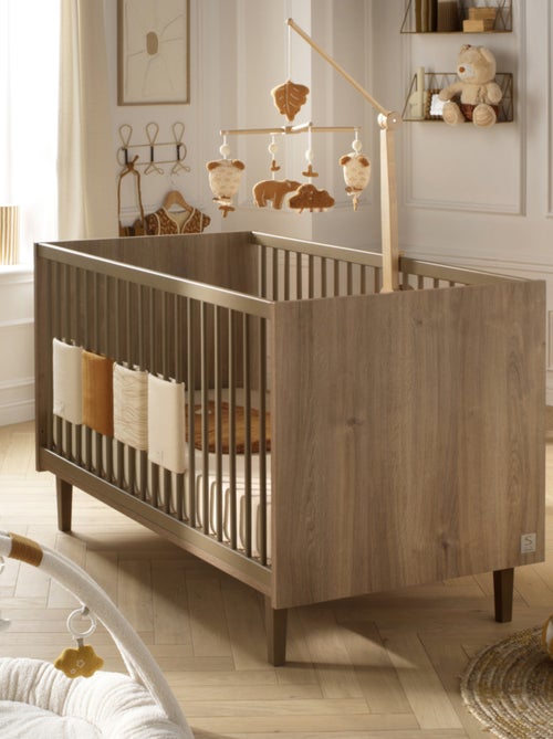 Cuna evolutiva Mokka, Cama evolutiva 140x70 y cómoda - Chêne - SAUTHON - Kiabi