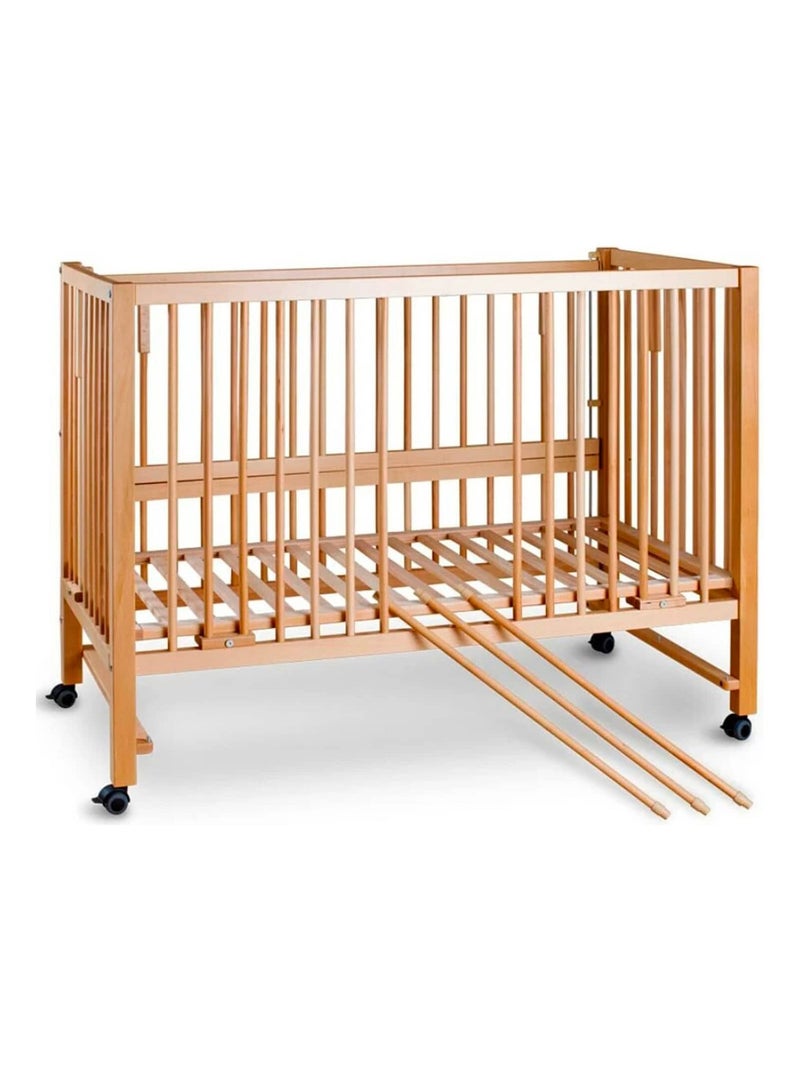 Cuna para bebé, colecho evolutivo 60x120 cm, hajo | Tissi Beige - Kiabi