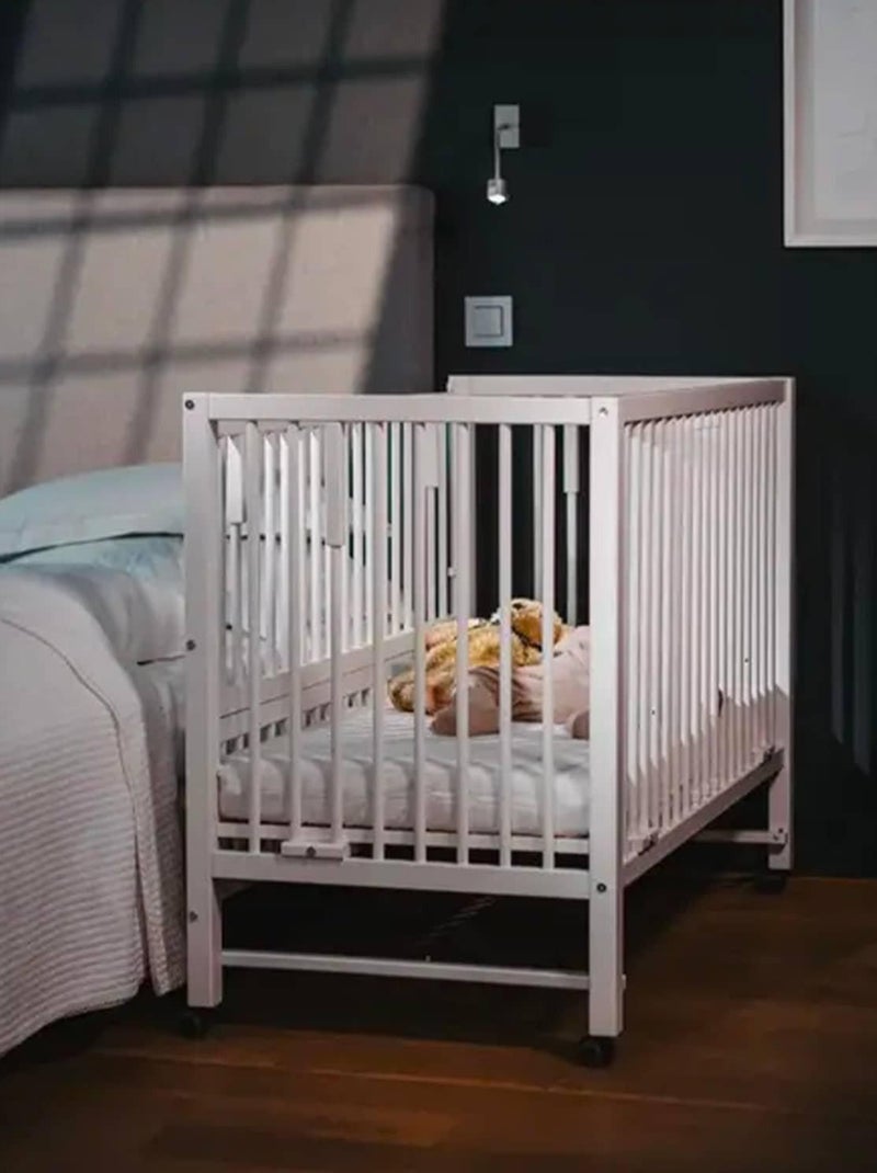 Cuna para bebé, colecho evolutivo 60x120 cm, hajo | Tissi Blanco - Kiabi