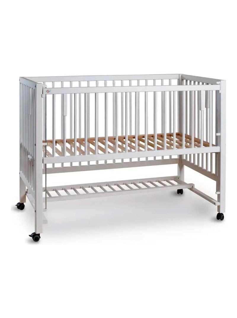 Cuna para bebé, colecho evolutivo 60x120 cm, hajo | Tissi Blanco - Kiabi