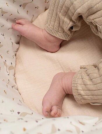 Cuna para bebé con colchón, funda y sábana ajustable, sidonia - SEVIRA KIDS