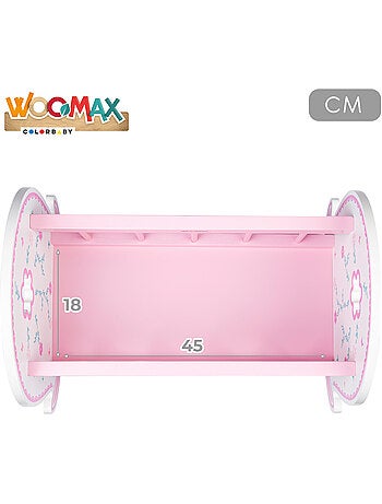 Cuna para muñecas de madera WOOMAX