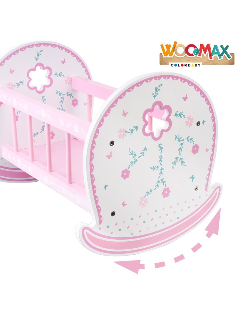 Cuna para muñecas de madera WOOMAX N/D - Kiabi