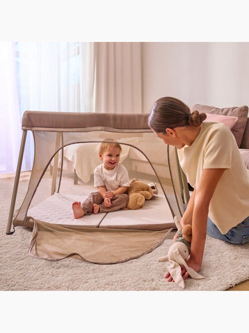 Cuna plegable 3 en 1 LIONELO Alice - Ultraligera - Cuna - Parque infantil - Colchón de 3 cm - Kiabi