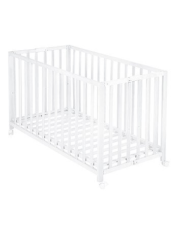 Cuna plegable con ruedas y altura ajustable 'Roba Fold Up'
