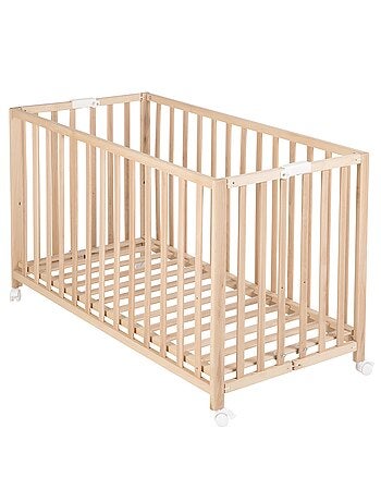 Cuna plegable con ruedas y altura ajustable 'Roba Fold Up'
