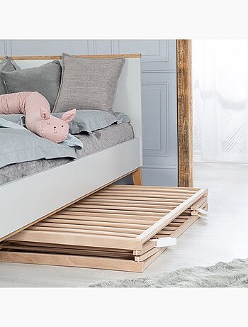 Cuna plegable con ruedas y altura ajustable 'Roba Fold Up'