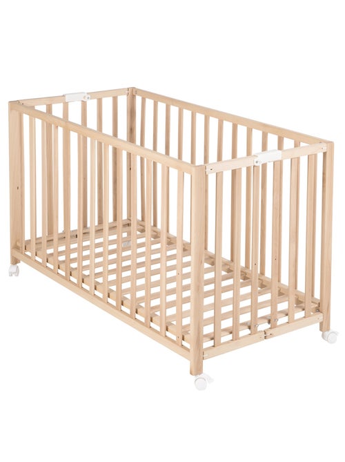 Cuna plegable con ruedas y altura ajustable 'Roba Fold Up' - Kiabi