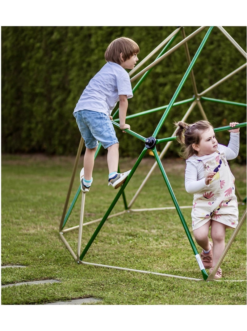 Cúpula de Escalada Infantil HyperMotion Ø3 m Acero Galvanizado - Juego de Jardín Máx. 350 kg Azul - Kiabi