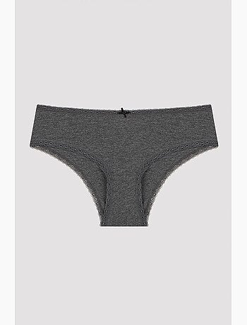 Daily lace cotton pack de 3 hipster penti