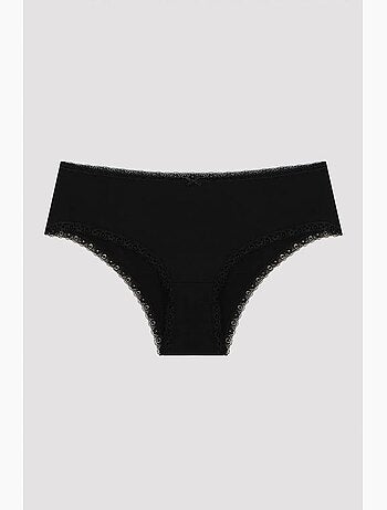 Daily lace cotton pack de 3 hipster penti