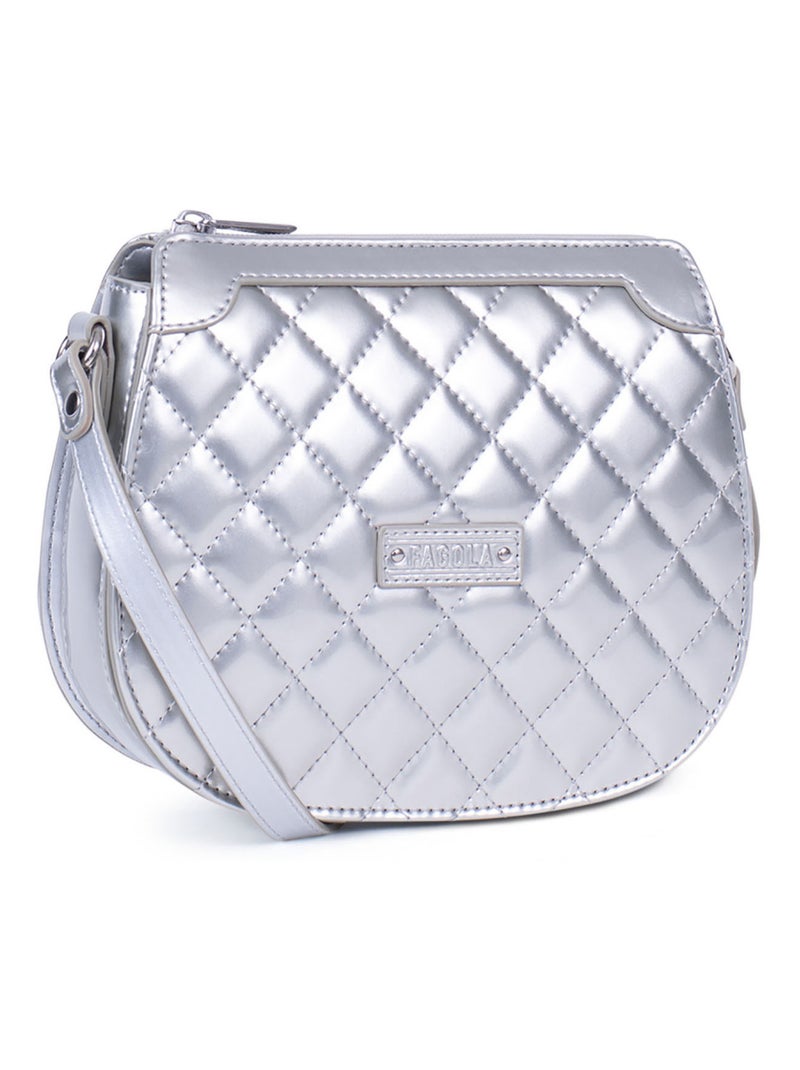 DAISY - Bolso bandolera Plata - Kiabi