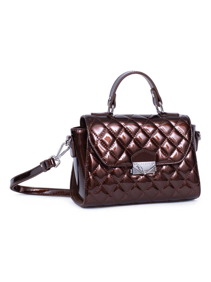DAISY - Bolso con 1 asa Bronce - Kiabi