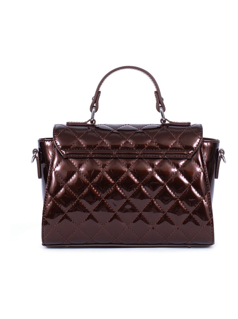 DAISY - Bolso con 1 asa Bronce - Kiabi