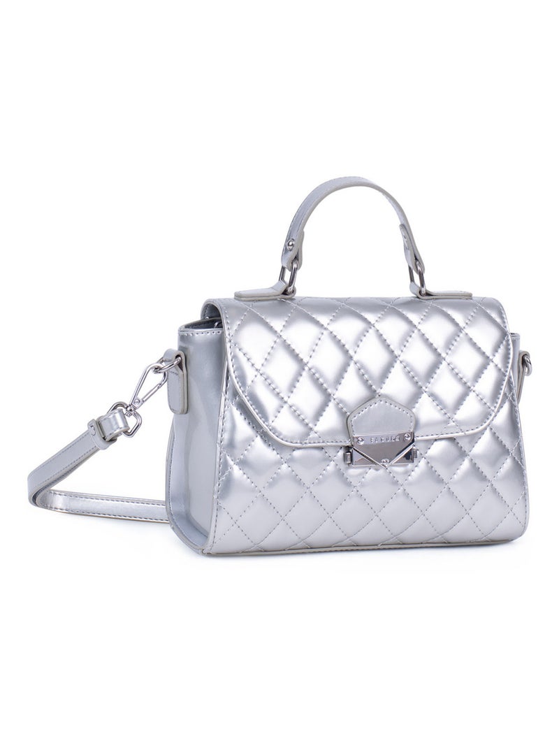 DAISY - Bolso con 1 asa Plata - Kiabi