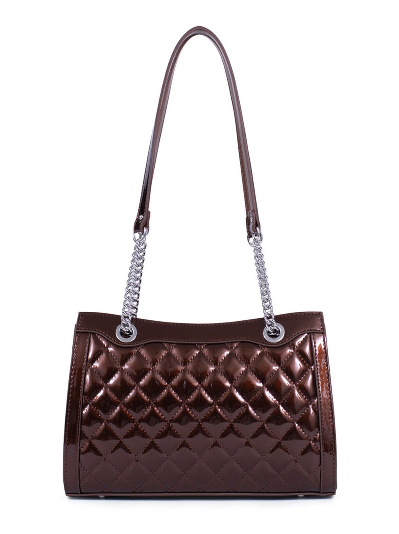 DAISY - Bolso de hombro con 2 asas Bronce - Kiabi