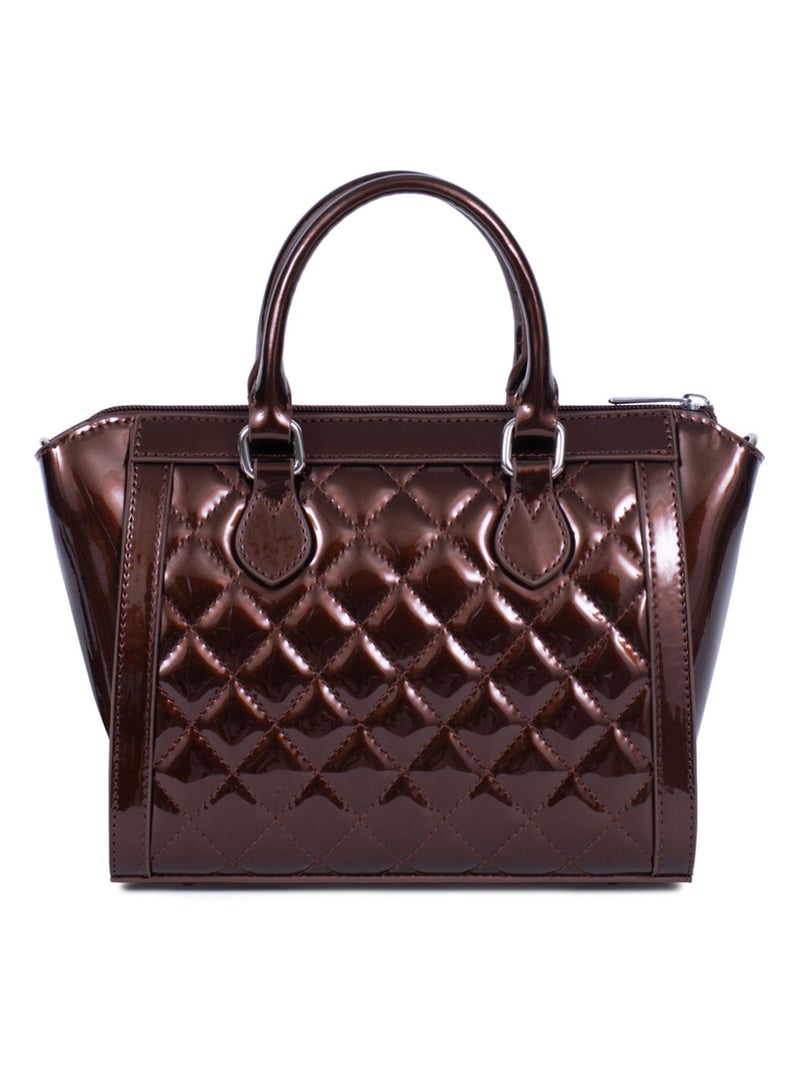 DAISY - Bolso de mano con 2 asas Bronce - Kiabi