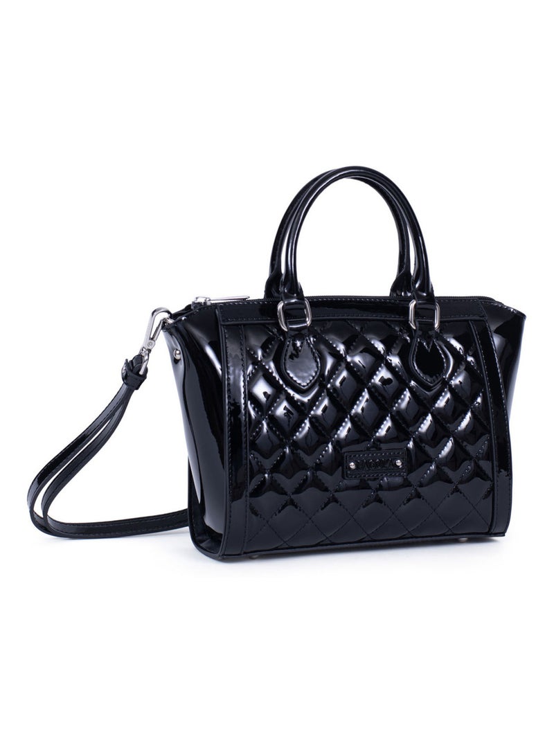 DAISY - Bolso de mano con 2 asas Negro - Kiabi