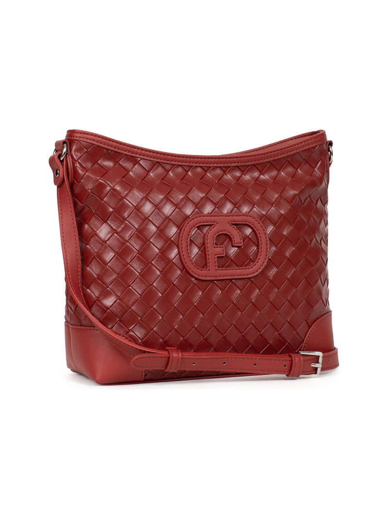 DAPHNE - Bolso bandolera Negro Burdeos - Kiabi