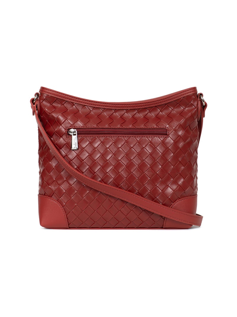 DAPHNE - Bolso bandolera Negro Burdeos - Kiabi