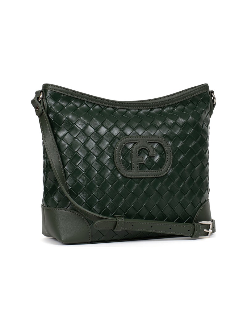 DAPHNE - Bolso bandolera Verde abeto - Kiabi