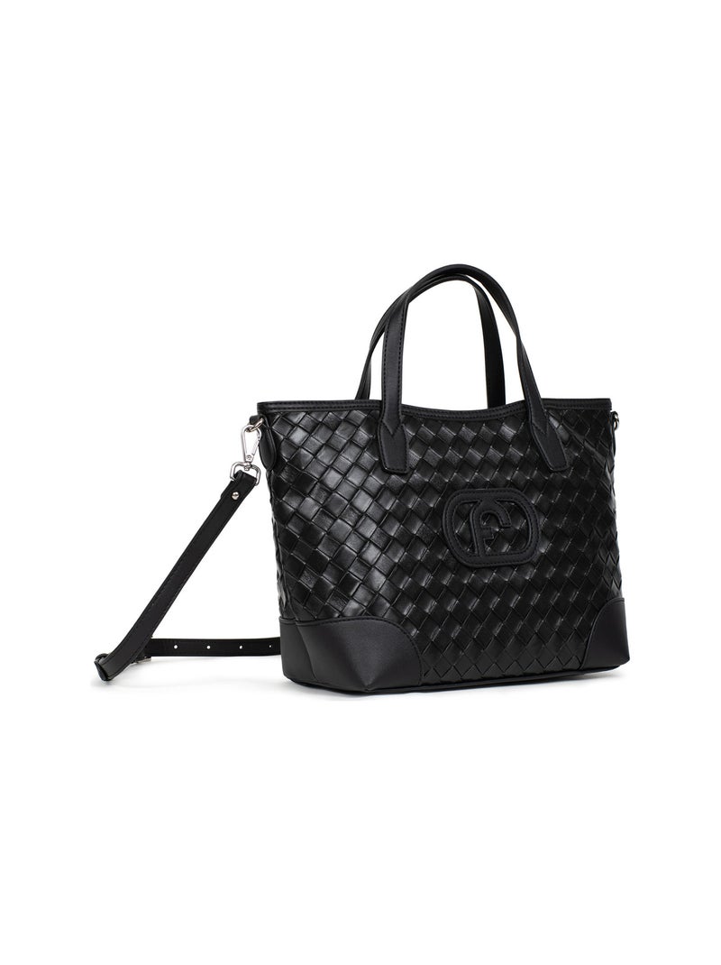 DAPHNE - Bolso con 2 asas Negro - Kiabi