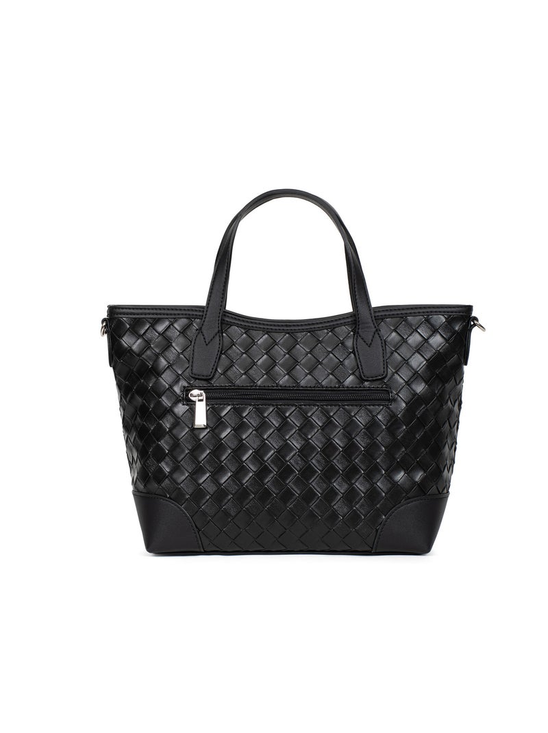DAPHNE - Bolso con 2 asas Negro - Kiabi