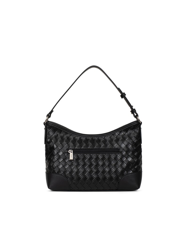 DAPHNE - Bolso de hombro con 1 asa Negro - Kiabi