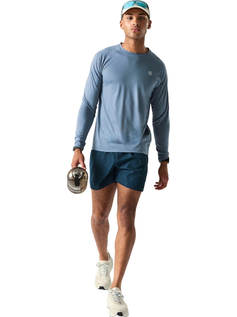 Dare 2B - Camiseta Agile de Manga Larga para Hombre Azul polar - Kiabi