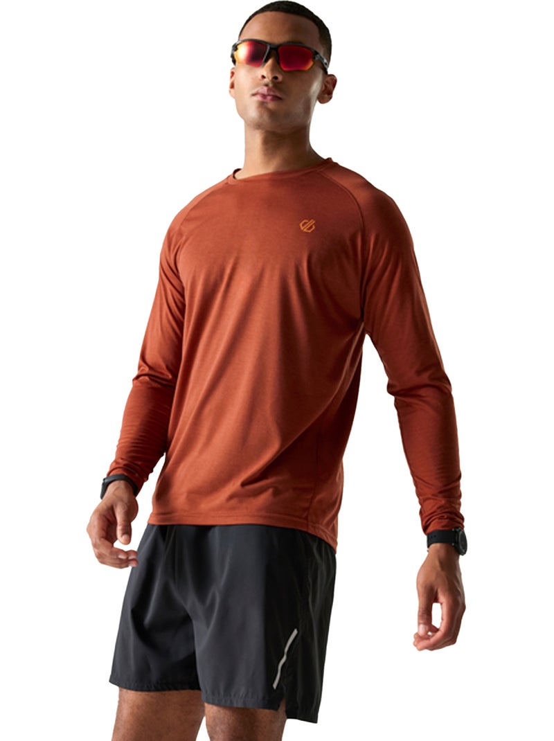 Dare 2B - Camiseta Agile de Manga Larga para Hombre Naranja - Kiabi