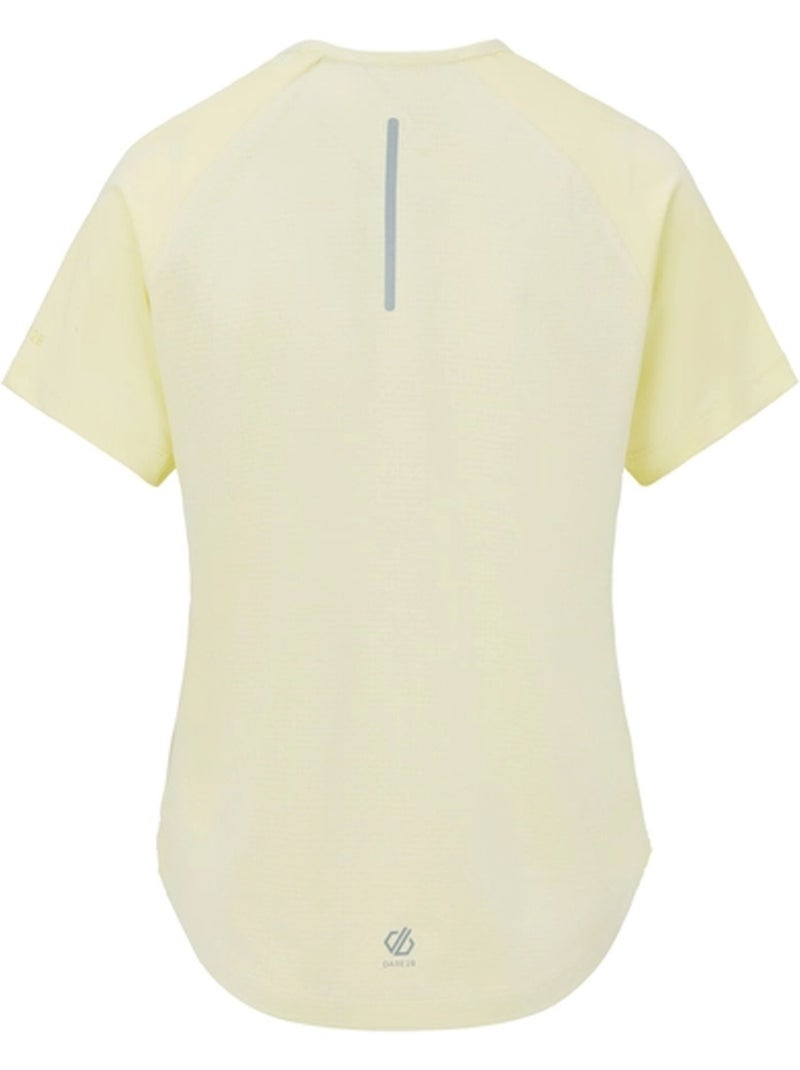 Dare 2B - Camiseta Chase II para Mujer Amarillo claro - Kiabi