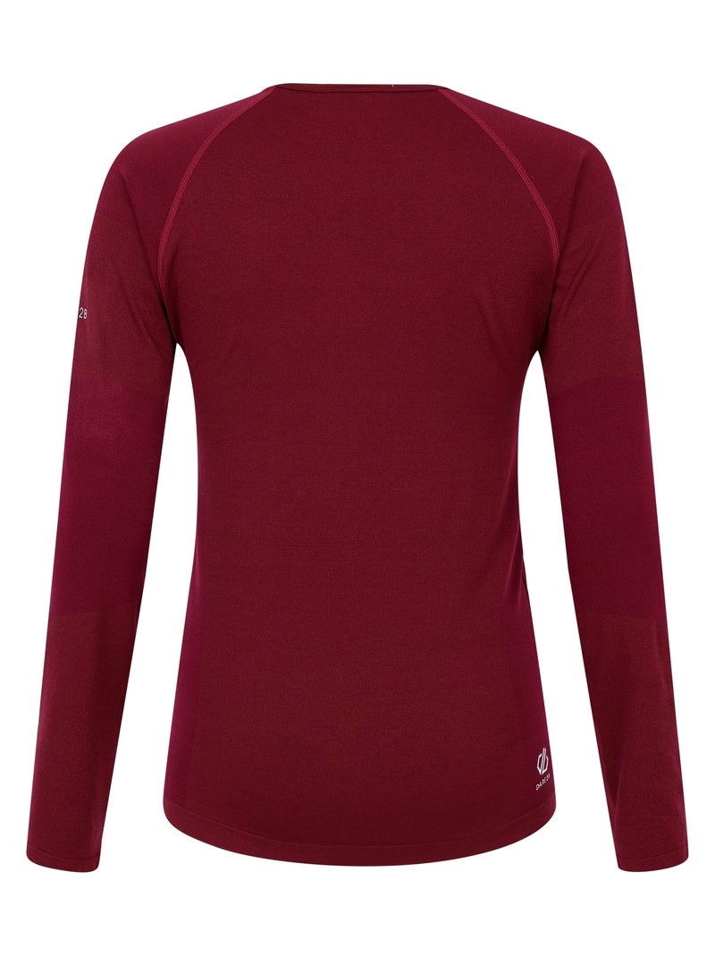 Dare 2B - Camiseta Interior Deportiva In The Zone II de Manga Larga para Mujer Violeta higo - Kiabi