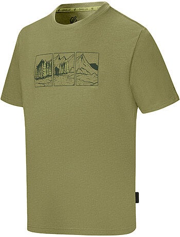 Dare 2B - Camiseta Movement III Diseño Escena de Montaña para Hombre