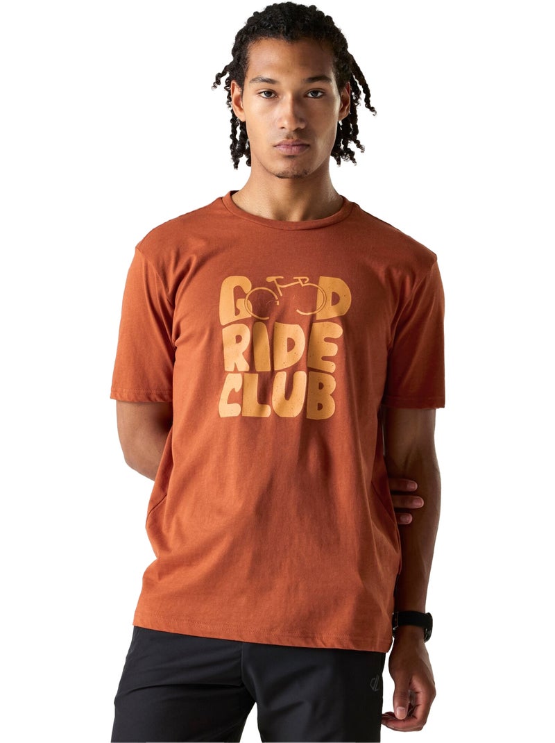 Dare 2B - Camiseta Movement III Diseño Texto Jumbo para Hombre Rojo ladrillo - Kiabi