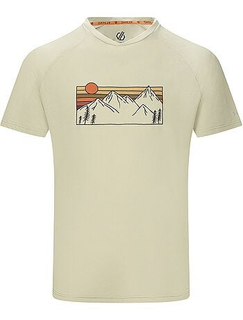 Dare 2B - Camiseta Tech II Diseño Picos de las Montañas para Hombre