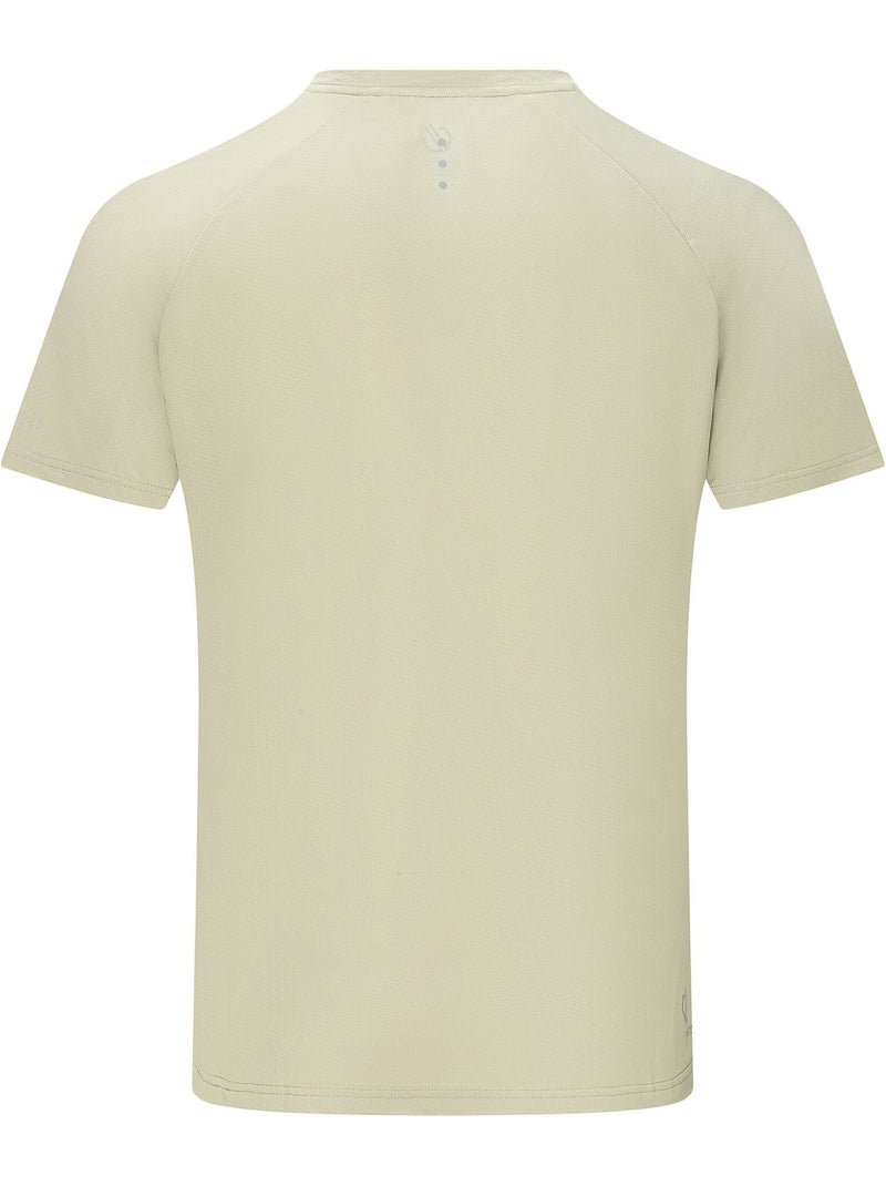 Dare 2B - Camiseta Tech II Diseño Picos de las Montañas para Hombre Blanco nacarado - Kiabi