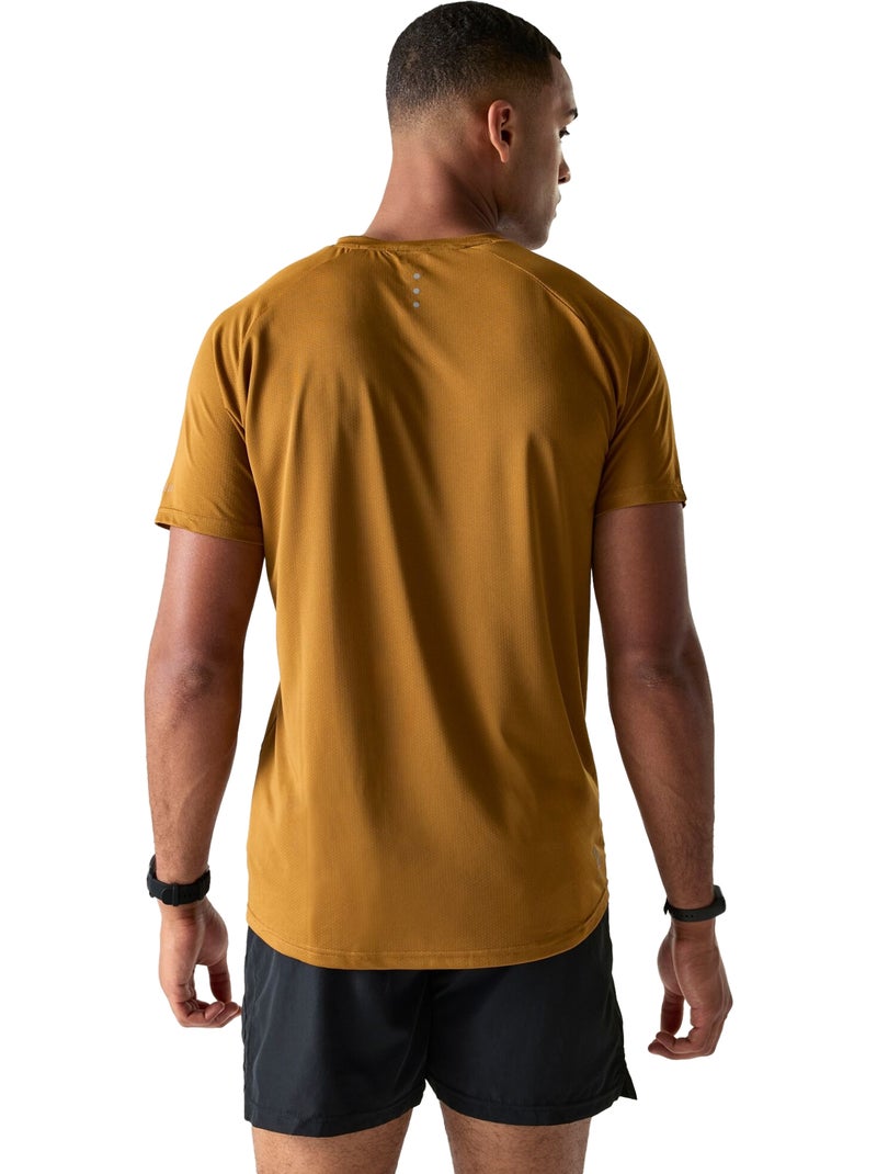Dare 2B - Camiseta Tech II Diseño Puntera de Ciclista para Hombre Amarillo - Kiabi