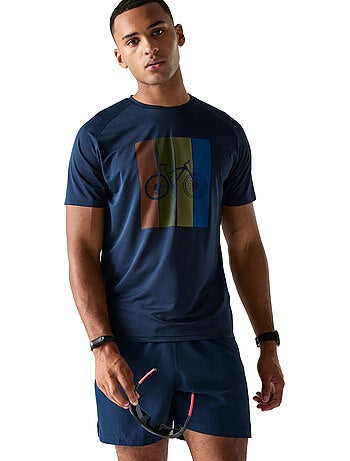 Dare 2B - Camiseta Tech II Diseño Puntera de Ciclista para Hombre