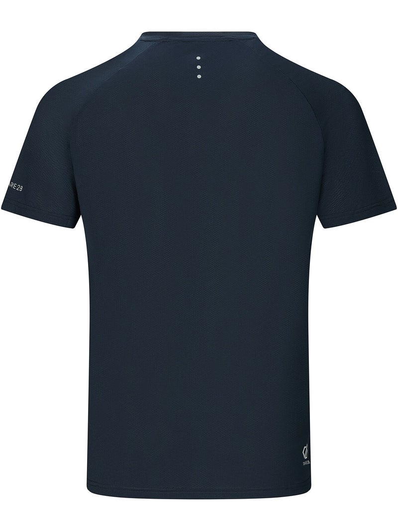 Dare 2B - Camiseta Tech II Diseño Puntera de Ciclista para Hombre Azul marino - Kiabi