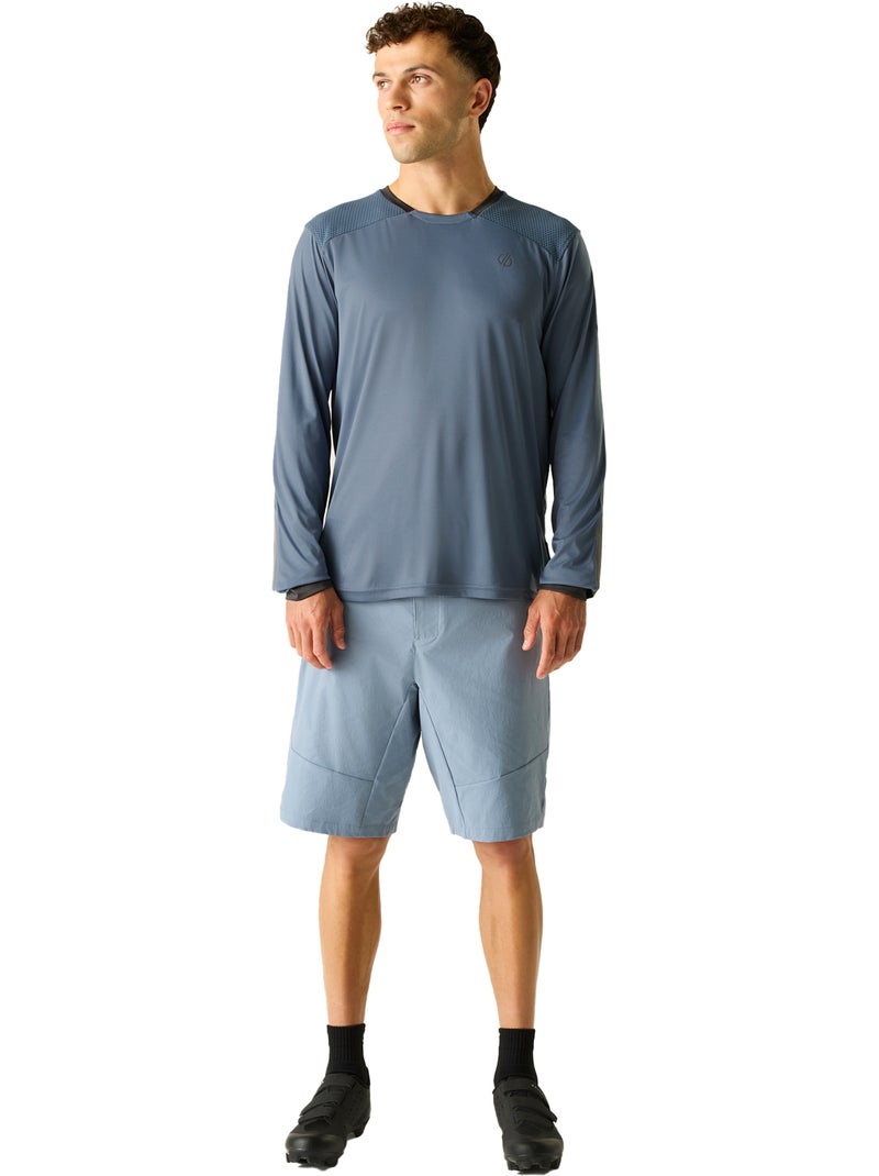 Dare 2B - Camiseta Trackstand Ace de Manga Larga para Hombre Azul grisáceo - Kiabi